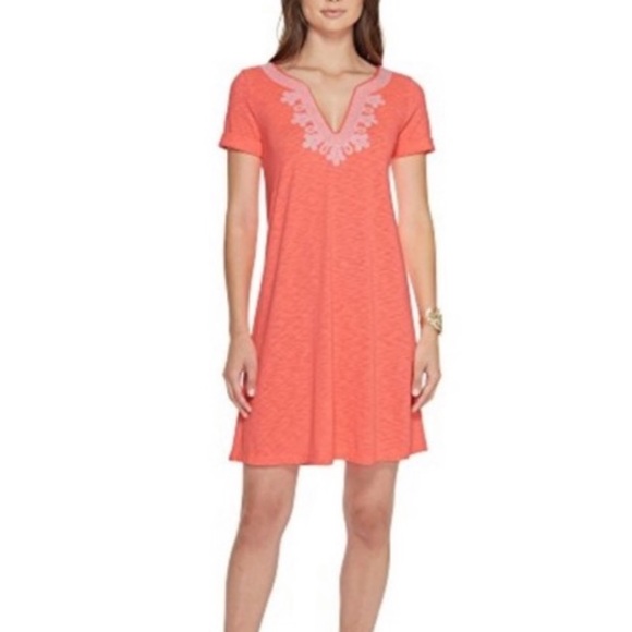 Lilly Pulitzer Maisy Dress in Coral Reef - Picture 2 of 10